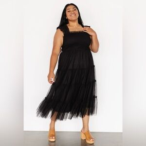 Baltic Born Emma Smocked Tulle Dress